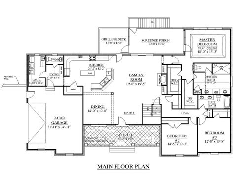 Inspirational 4000 Square Foot Ranch House Plans New Home Plans Design