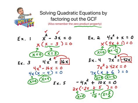 Factoring Quadratic Equations Xolergospel