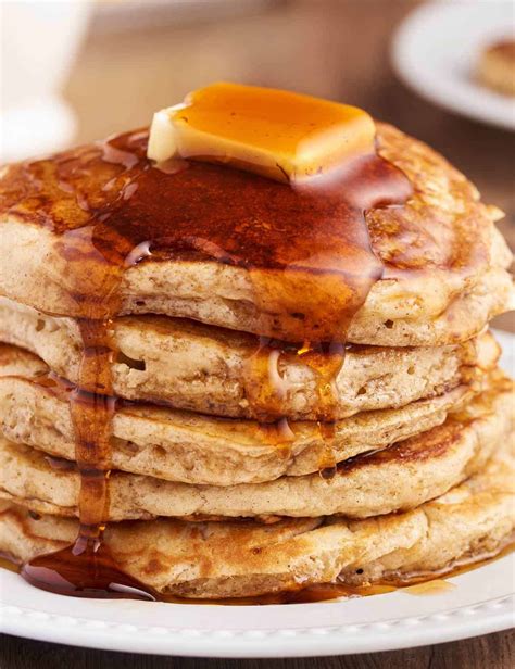 Buttermilk Pancakes With Vanilla And Cinnamon The Chunky Chef