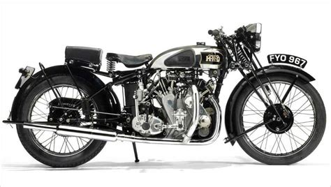 1939 Vincent Hrd 998cc Series A Rapide British Motorcycles Vintage