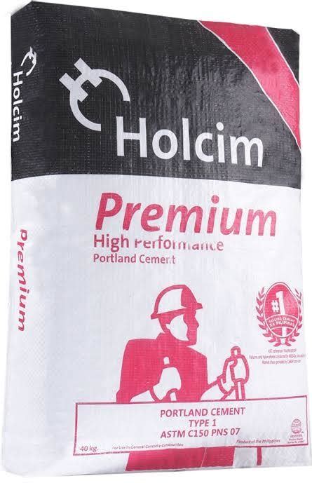 Holcim Type 1 Cement Portland Commercial And Industrial Construction