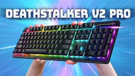 New Razer Deathstalker V2 Pro Wireless Keyboard Review Youtube