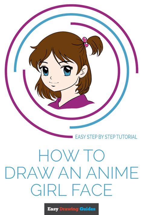 Easy Anime Girl Drawing At Explore Collection Of