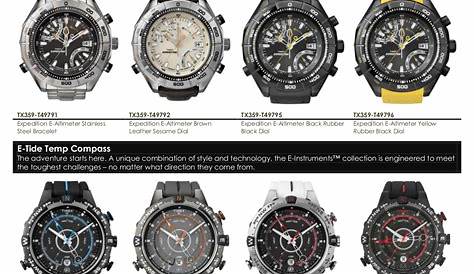 Download free pdf for Timex Expedition T40941 Watch manual