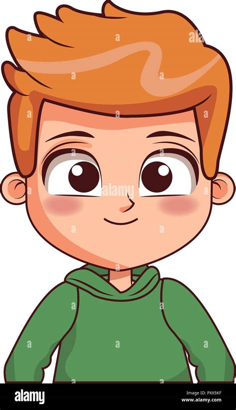 Happy Boy Cartoon Stock Vector Image And Art Alamy