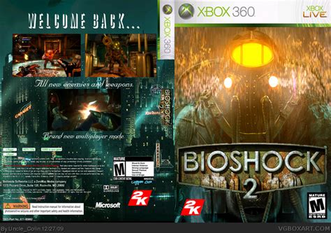 Bioshock 2 Xbox 360 Box Art Cover By Unclecolin