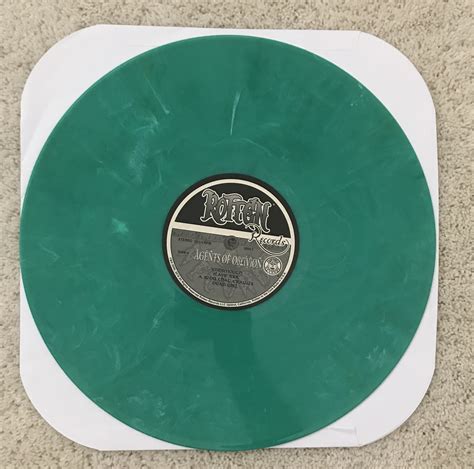 Agents Of Oblivion Lp 180 Gram Green Vinyl First Pressing Rotten Records Store