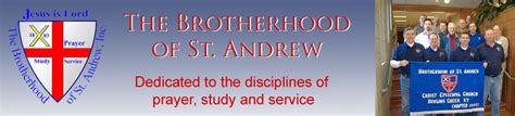 Brotherhood Of St Andrew Home Brotherhood Of St Andrew