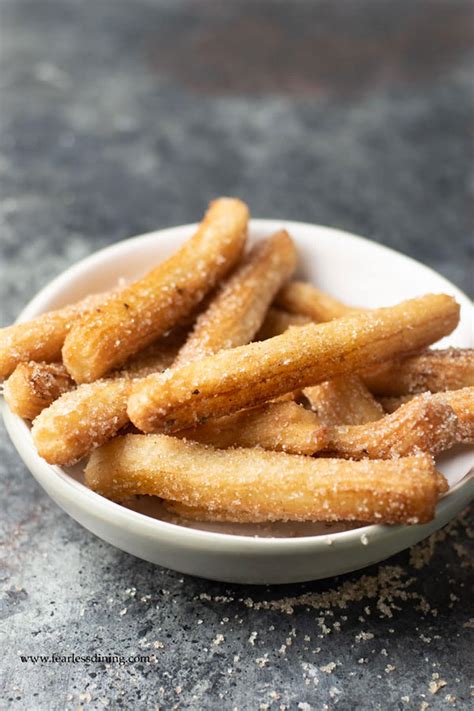 Mouthwatering Gluten Free Churros Fearless Dining