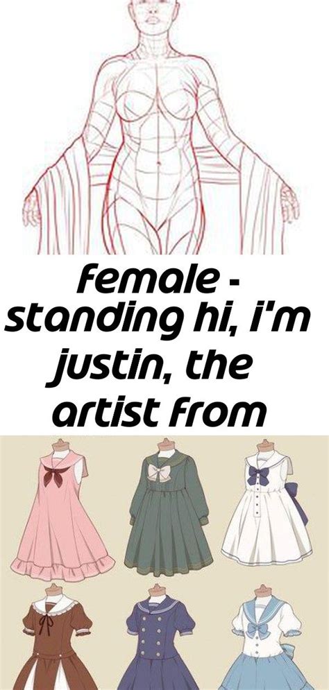Female Standing Hi Im Justin The Artist From Posemuse My Poses