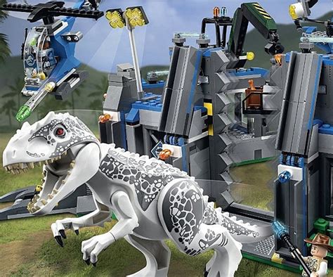 Lego Jurassic World Indominus Rex Breakout Playset