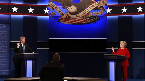 Hillary Clinton And Donald Trump Press Pointed Attacks In Debate The