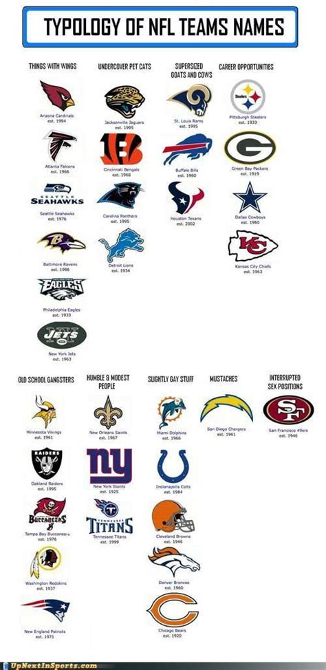 Nfl Team Name Origins And Meanings The Man Times
