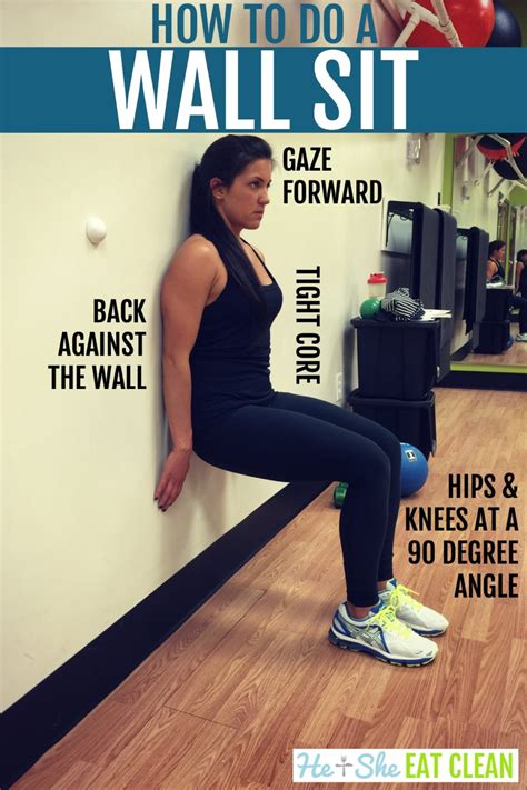 31 Day Wall Sit Fitness Challenge For Core And Leg Strength
