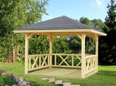 Choose from wood and vinyl in octagon, oval, rectangle, and large sizes. DIY Gazebo Kit Rosie on Sale