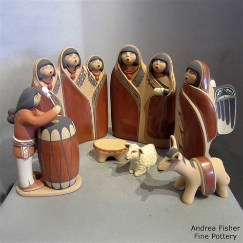 Shapes And Forms Nativities Nacimientos Native American Pottery
