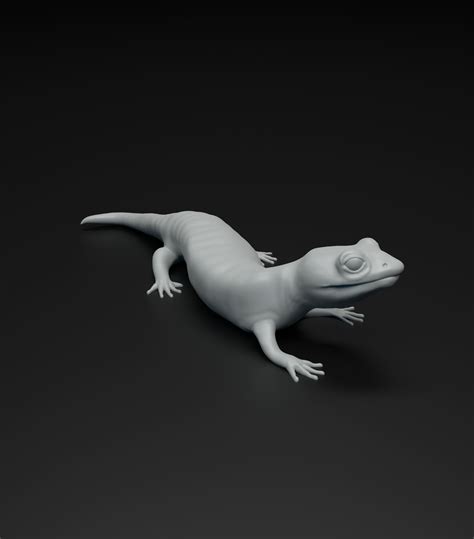 Salamander Model Intended For 3D Printing 3D Model 3D Printable CGTrader