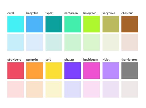 Color Palette And Hex Codes Crypto Kitties Wiki Fandom Powered By Wikia