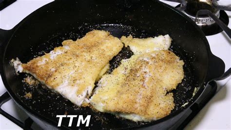 How To Pan Fry Fish~easy Fried Fish Recipe~striped Bass In The Cast