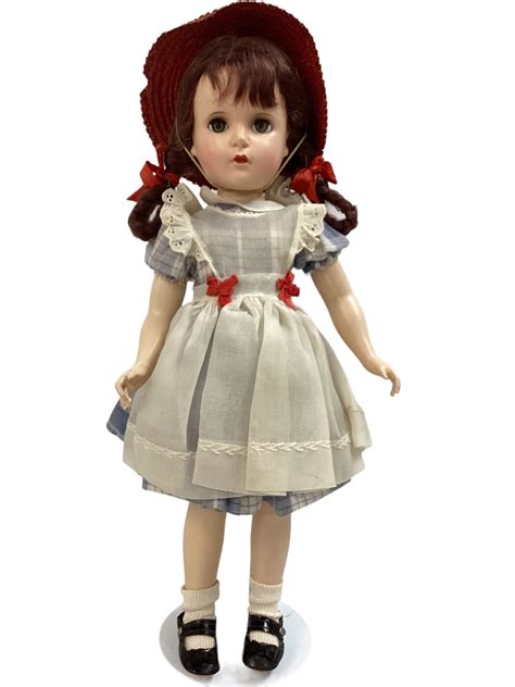 Lot Madame Alexander Margaret Obrien 17 Hard Plastic Doll With