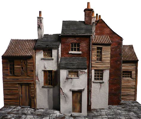 Edwardian Slums Miniature And Elevations On Behance