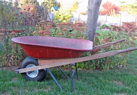 My Old Red Wheelbarrow