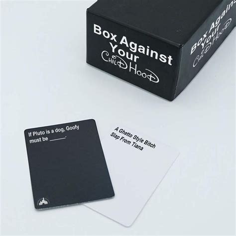 More than once my son has asked to play, and for obvious reasons, has not been allowed. Cards Against Your Child Hood | Cards against, Cards against humanity expansion, Cards against ...