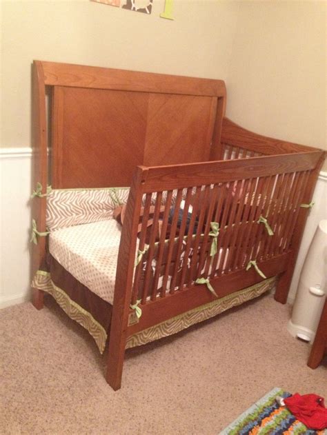 The switch from crib to toddler bed is an unavoidable step in a child's development, though. From baby crib to toddler bed! | Your Projects@OBN