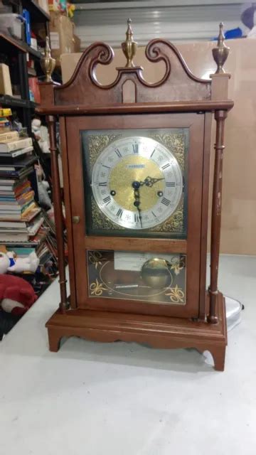Howard Miller Barwick Mantel Shelf Clock Model 4993 Untested 19999