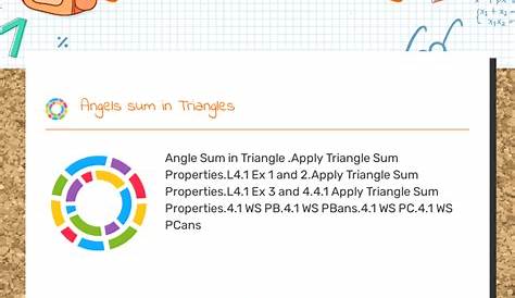 Angle Sum in Triangles | Interactive Worksheet | Wizer.me
