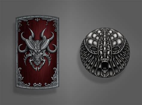 Dark Souls Shield Concepts Dark Souls Shield Design Art