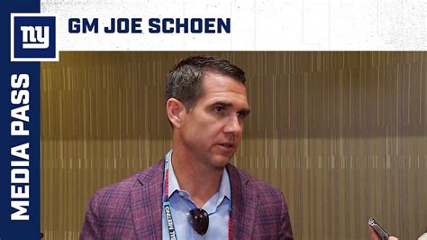 Gm Joe Schoen Talks Darren Waller Trade Daniel Jones Contract New