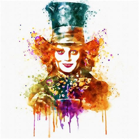 Mad Hatter Alice In Wonderland Drawings Mad Hatter Drawing Alice