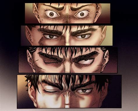 The Evolution Of Guts His Features Truly Do Capture Everything Hes