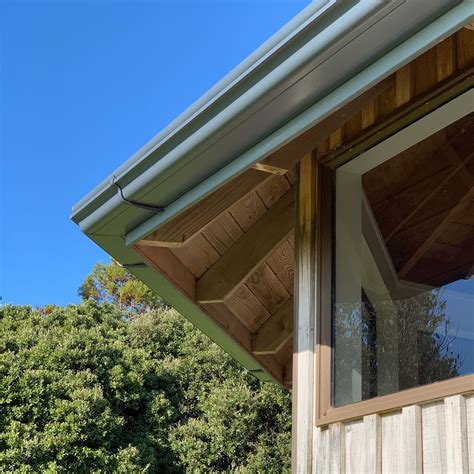 Clarks Beach Property Anti Leaf Gutter System Eaves Water System
