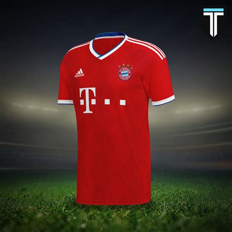 Fc Bayern München Home Kit Concept