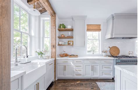Modern Farmhouse Grey Kitchen Cabinets