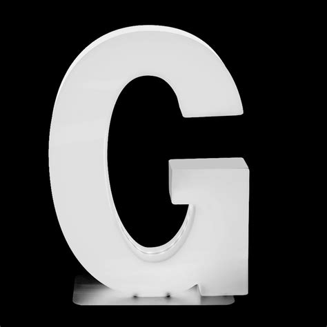 Glow In The Dark Letters G Led Letters Colorfuldeco