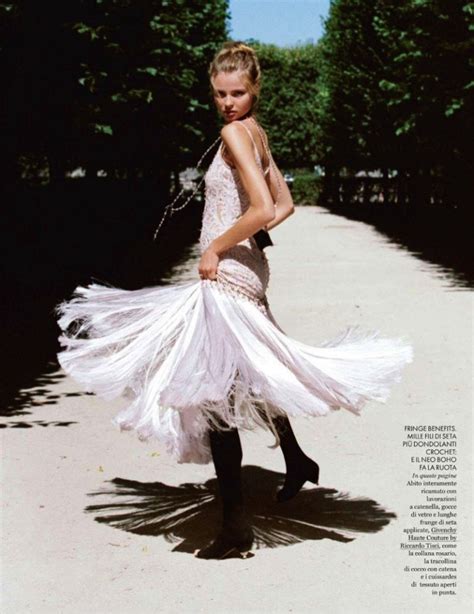 Magdalena Frackowiak Wears Impressive Couture Gowns In Elle Italy