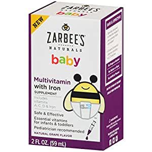 No evidence suggests that daily supplementation of 400 iu of vitamin d is toxic. Amazon.com: Zarbee's Naturals Baby Multivitamin with Iron ...