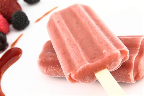 Red Berry Popsicles With Stevia In The Raw In The Raw Sweeteners