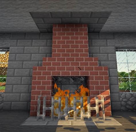 Struggling to survive, he attempts to build a simple fire. 9 Fireplace Ideas - Minecraft Building Inc