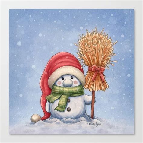 A Little Snowman By Ploopie Snowman Photos Holiday Design Card Cute