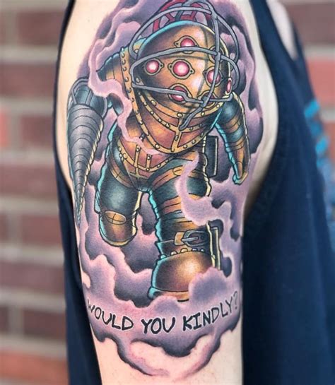 32 Amazing Bioshock Tattoo Ideas To Engrave