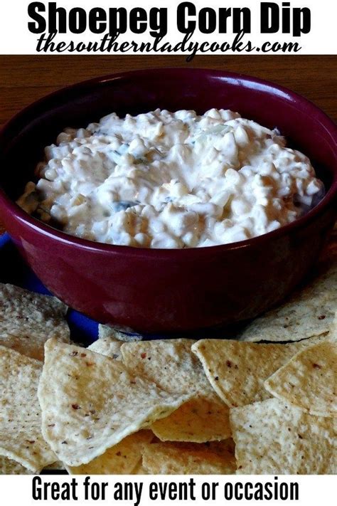 Check spelling or type a new query. SHOEPEG CORN DIP | Corn dip, Dip recipes easy, Food