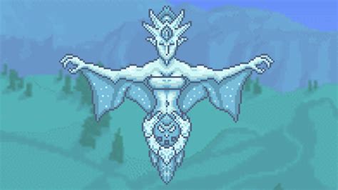Terraria 14 Master Mode Ice Queen Boss Fight Youtube