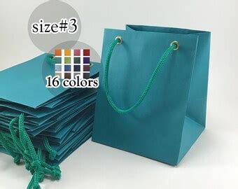 Turquoise Gift Bag Etsy