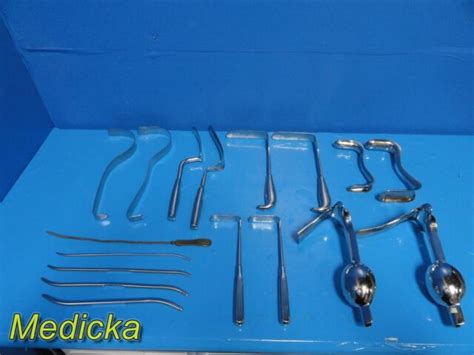 Jerit Sklar Ditmar Vaginal Hysterectomy Retractors Instrument Set W