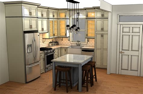 Stacked Kitchen Cabinets 10 Foot Ceiling - The Best Kitchen Ideas