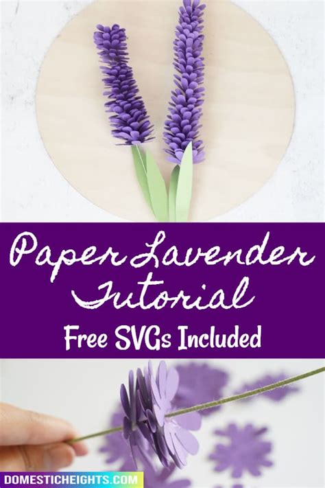 Paper Lavender Tutorial
